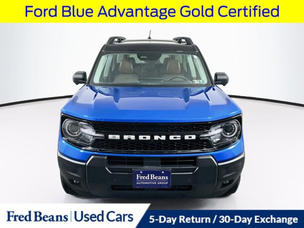 Certified 2025 Ford Bronco Sport Outer Banks SUV