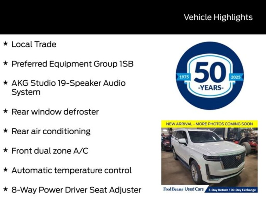 Used 2023 CADILLAC Escalade Premium Luxury SUV