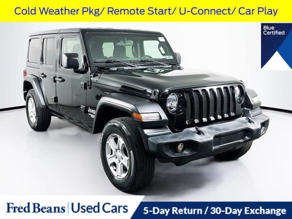 Used 2021 Jeep Wrangler Unlimited Sport S SUV