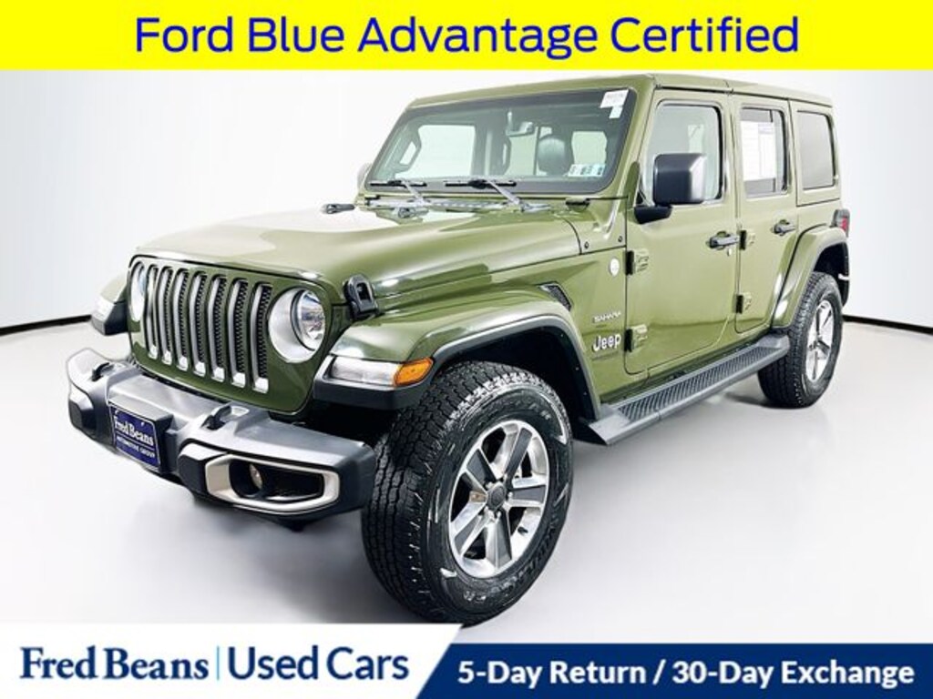 Certified 2022 Jeep Wrangler Unlimited Sahara SUV