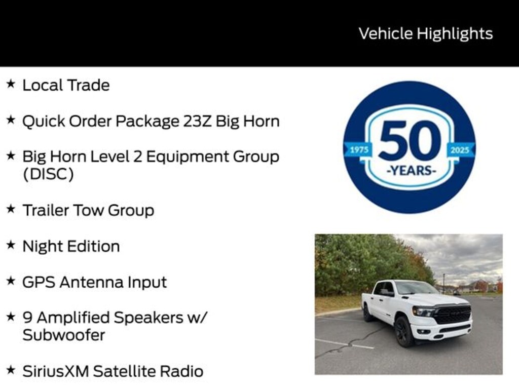 Used 2023 Ram 1500 Big Horn/Lone Star Truck Crew Cab