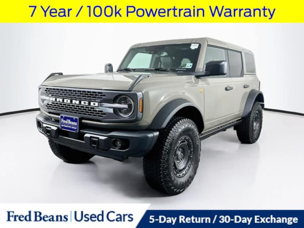 Certified 2025 Ford Bronco Badlands SUV