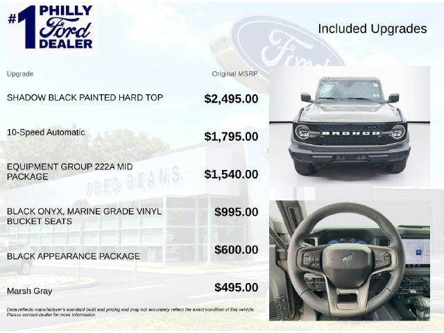 New 2026 Ford Bronco Big Bend SUV