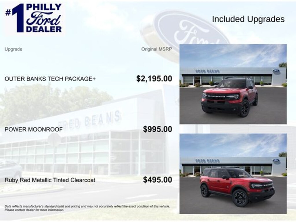 New 2026 Ford Bronco Sport Outer Banks SUV