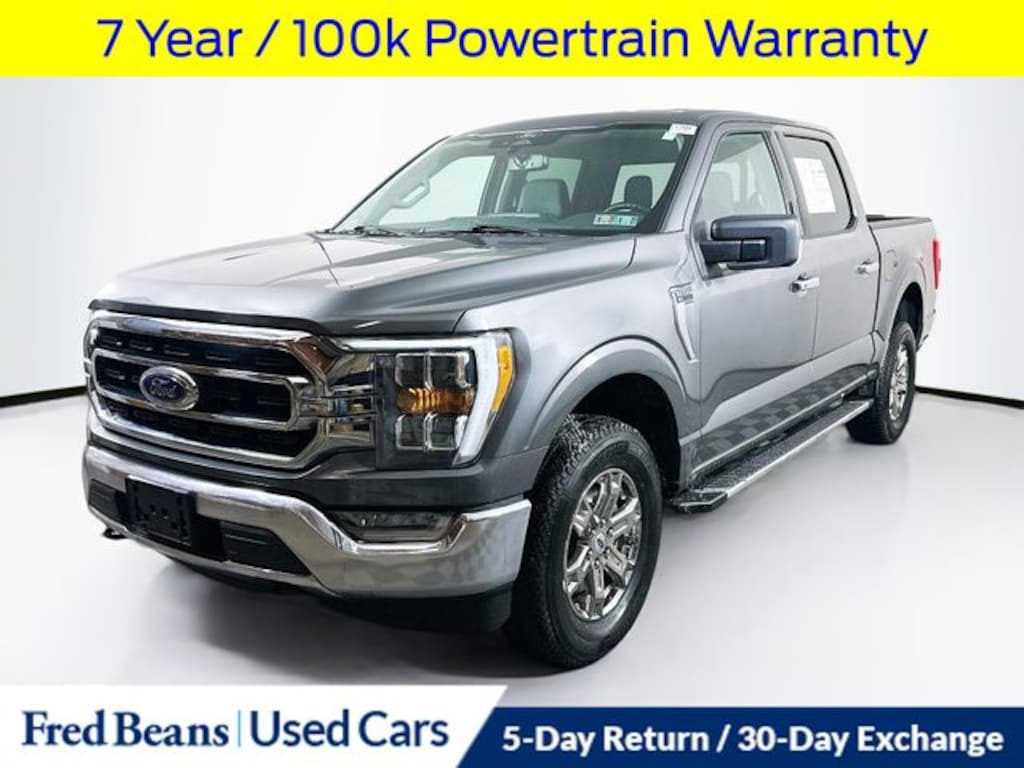 Certified 2022 Ford F-150 XLT Truck SuperCrew Cab