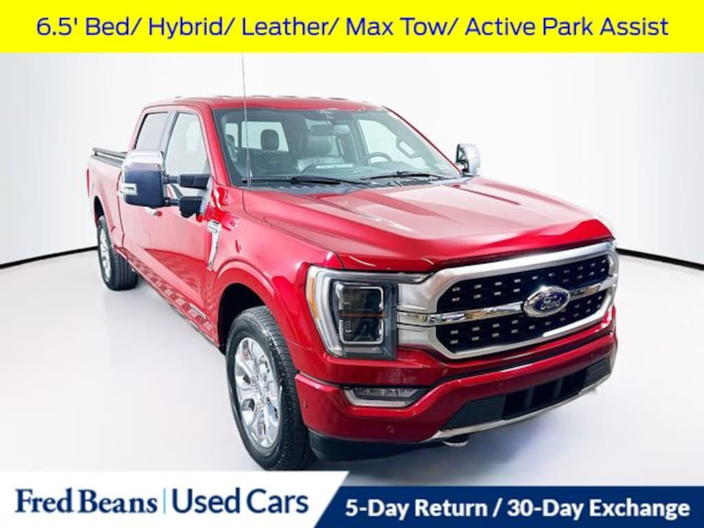 Used 2021 Ford F-150 Platinum Truck SuperCrew Cab