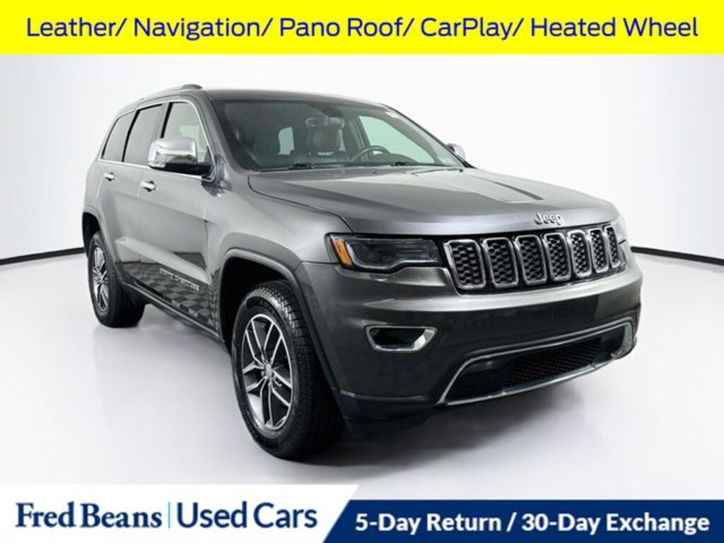 Used 2018 Jeep Grand Cherokee Limited SUV