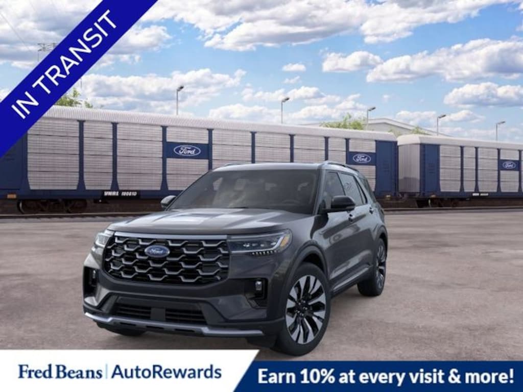 New 2026 Ford Explorer Platinum SUV