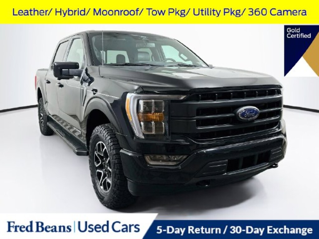 Certified 2022 Ford F-150 Lariat Truck SuperCrew Cab