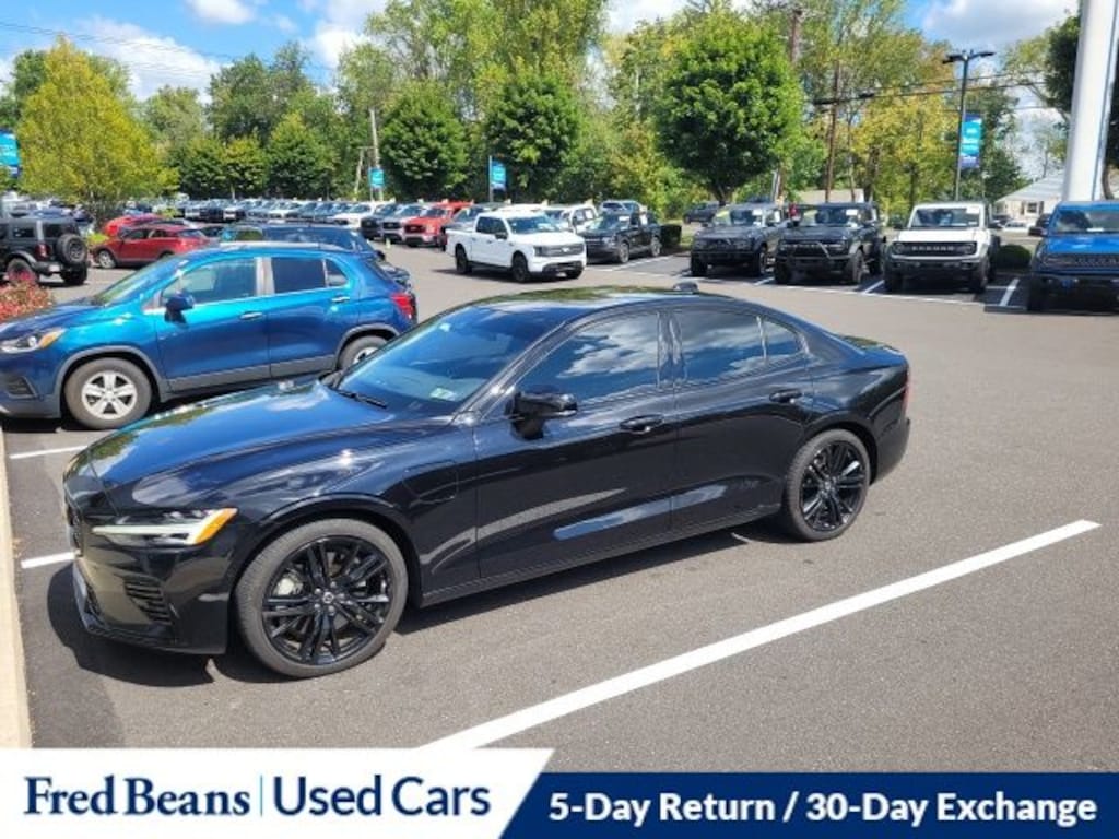 Used 2024 Volvo S60 Recharge Plug-In Hybrid T8 Plus Black Edition Sedan