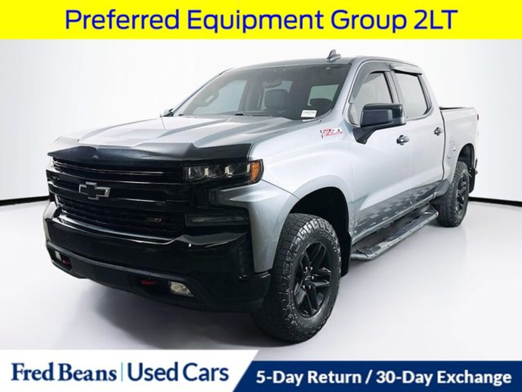Used 2020 Chevrolet Silverado 1500 LT Trail Boss Truck Crew Cab