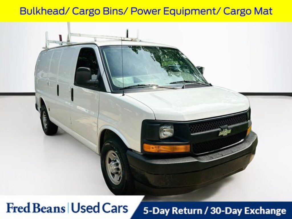 Used 2017 Chevrolet Express 2500 Work Van Van Cargo Van