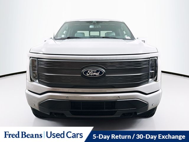 Certified 2024 Ford F-150 Lightning Lariat with VIN 1FT6W5L74RWG00125 for sale in Doylestown, PA