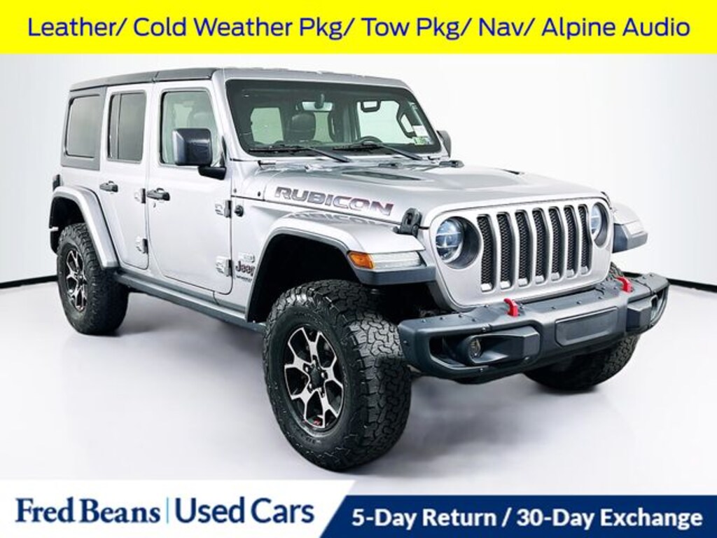 Used 2018 Jeep Wrangler Unlimited Rubicon SUV