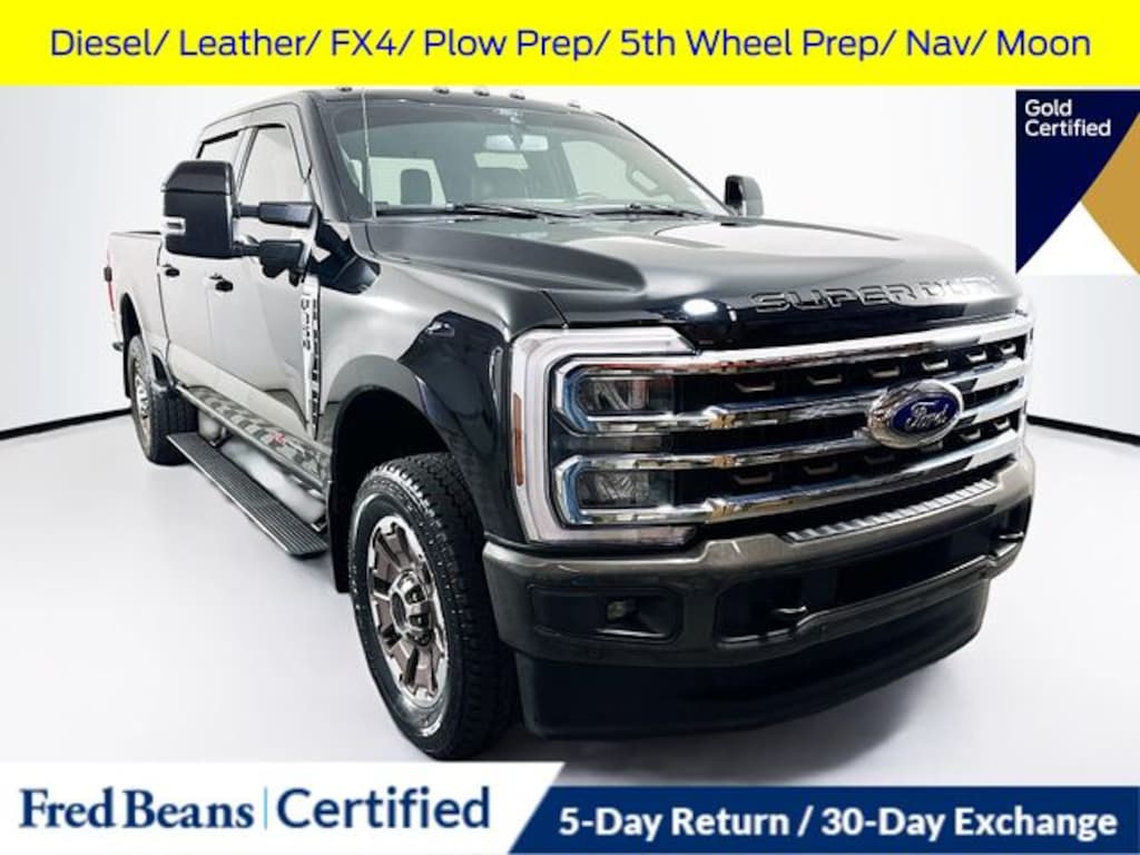 Certified 2024 Ford F-350SD King Ranch Truck Crew Cab