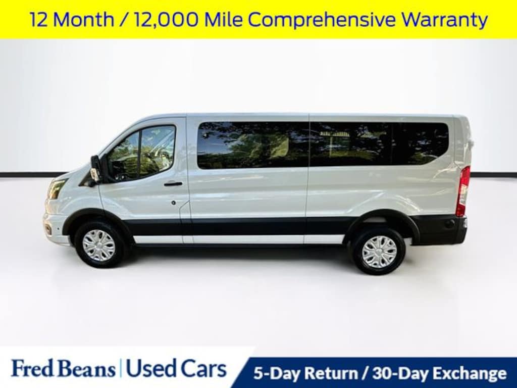 Certified 2024 Ford Transit-350 XLT Wagon Low Roof Van