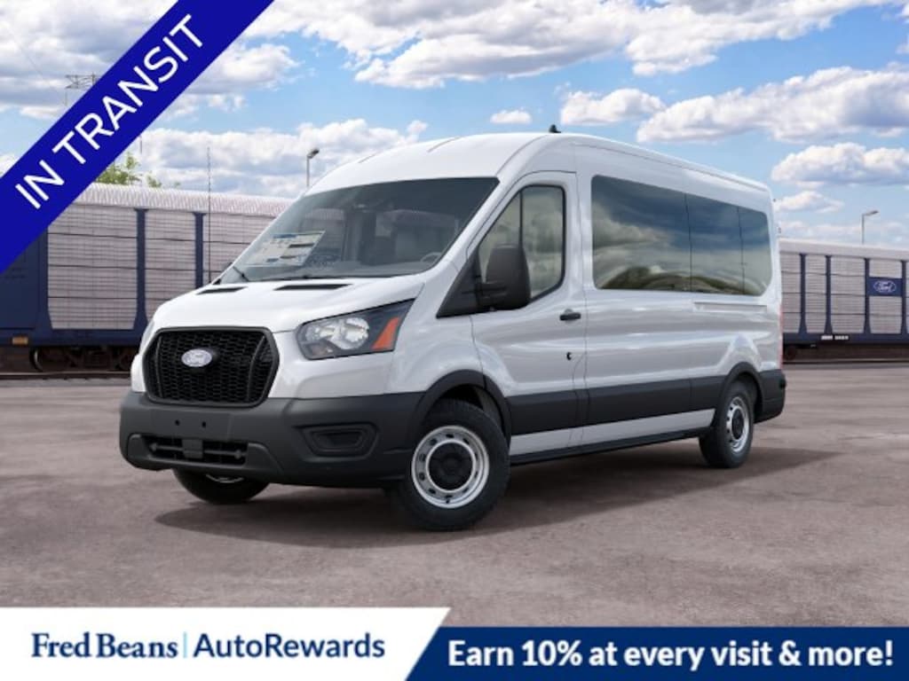 New 2027 Ford Transit-350 Passenger XL Wagon Medium Roof Van