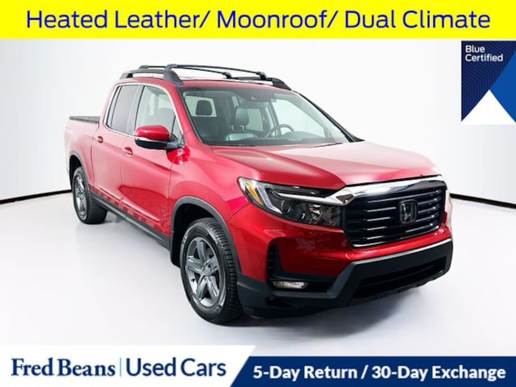 Used 2022 Honda Ridgeline RTL Truck Crew Cab