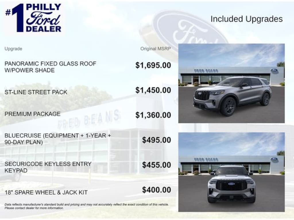 New 2026 Ford Explorer ST-Line SUV