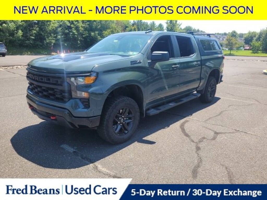 Used 2025 Chevrolet Silverado 1500 Custom Trail Boss Truck Crew Cab