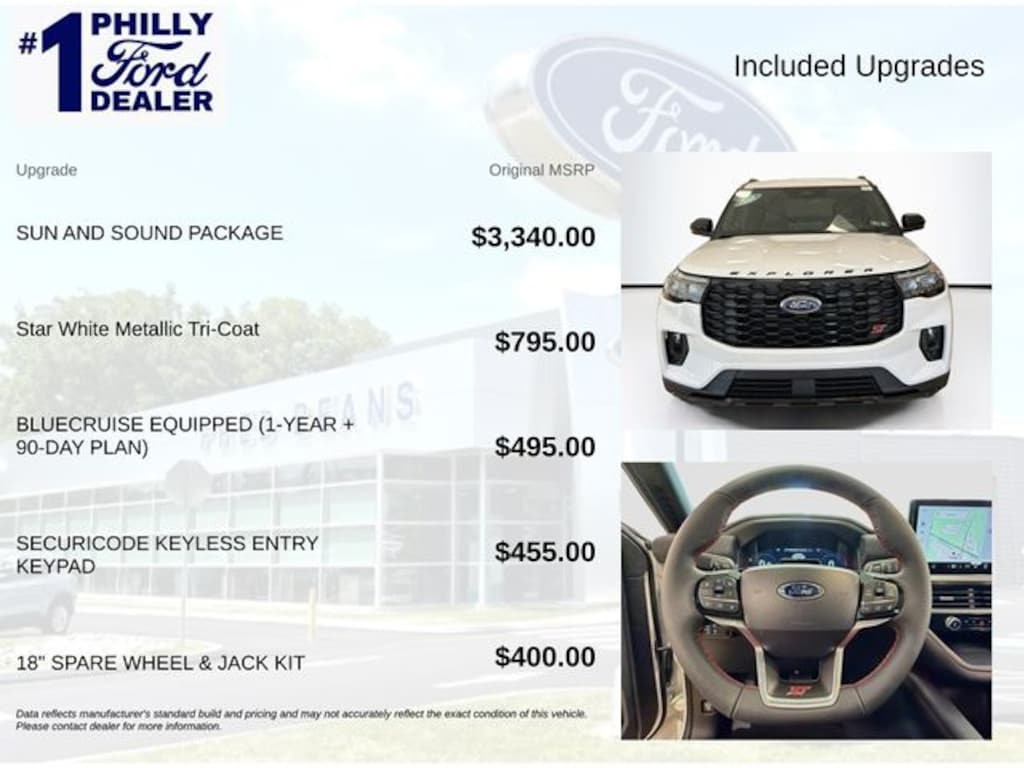 New 2026 Ford Explorer ST SUV