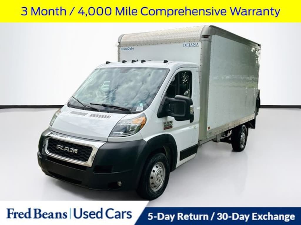 Used 2021 Ram Promaster 3500 Cutaway Low Roof Truck