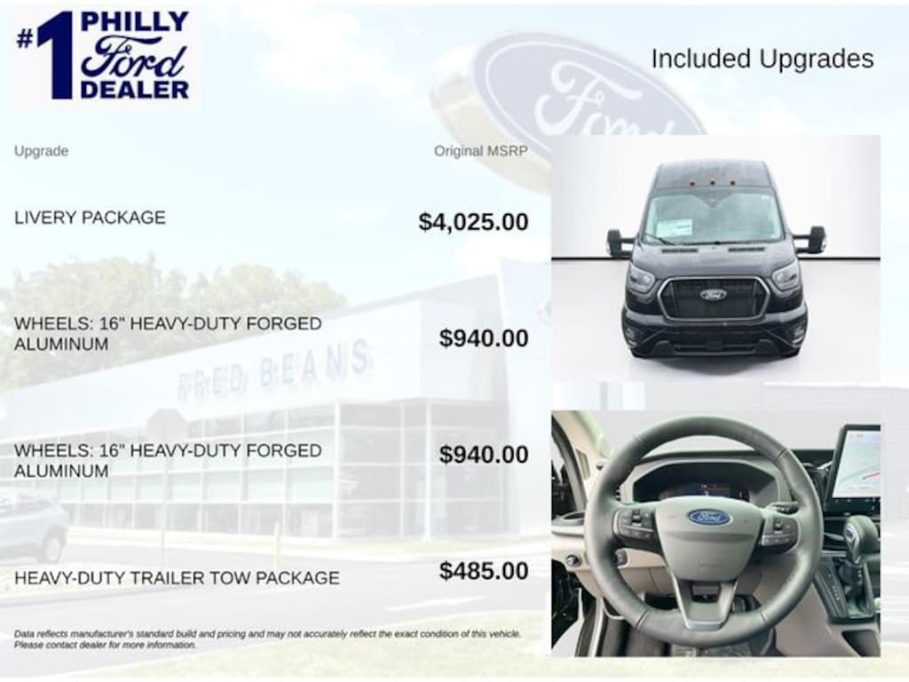 New 2026 Ford Transit-350 Passenger XLT Wagon High Roof HD Ext. Van