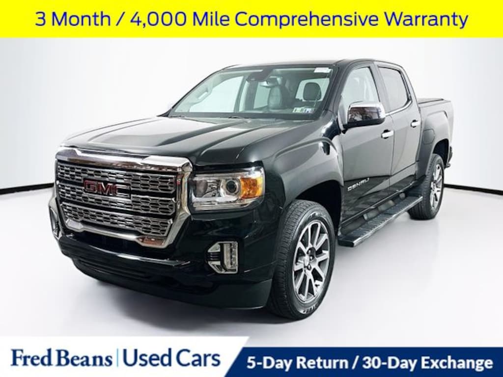 Used 2021 GMC Canyon Denali Truck Crew Cab