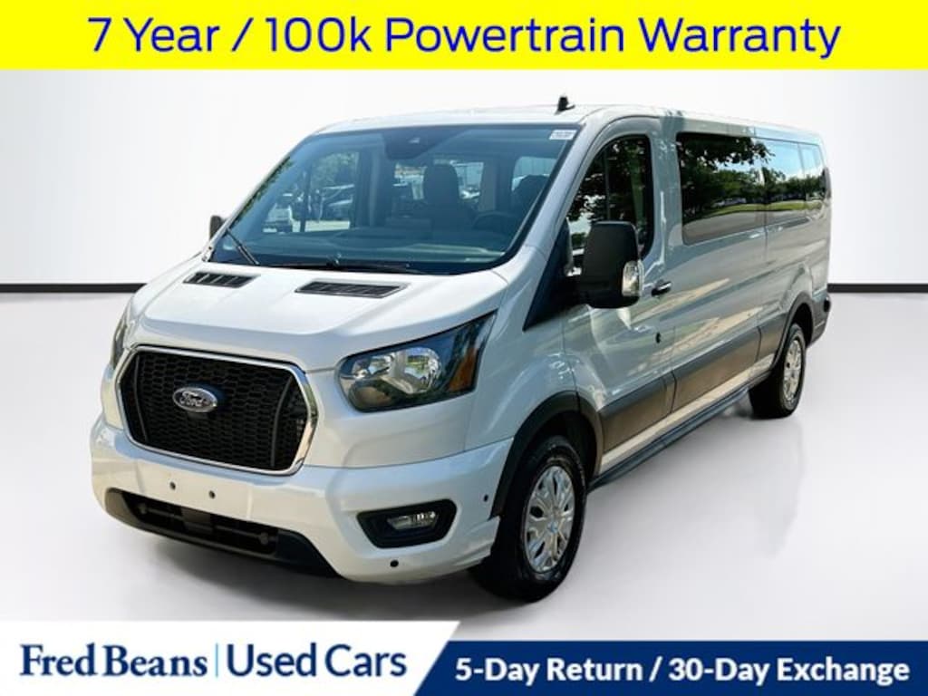Certified 2024 Ford Transit-350 XLT Wagon Low Roof Van