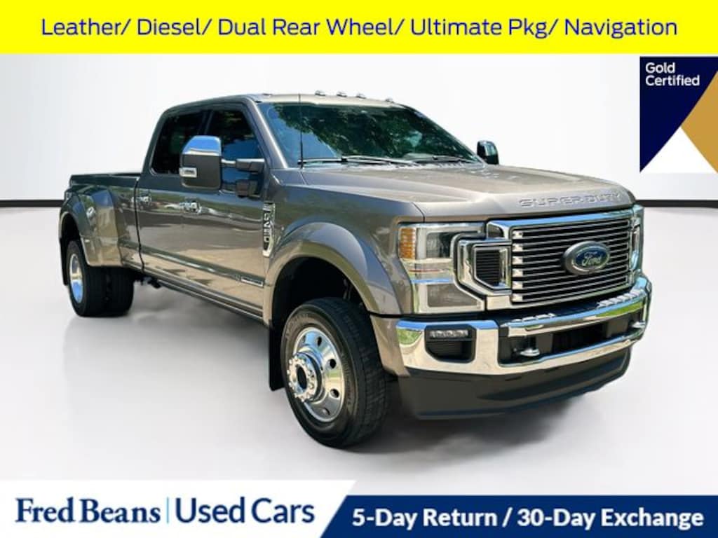 Used 2022 Ford F-450SD King Ranch Truck Crew Cab