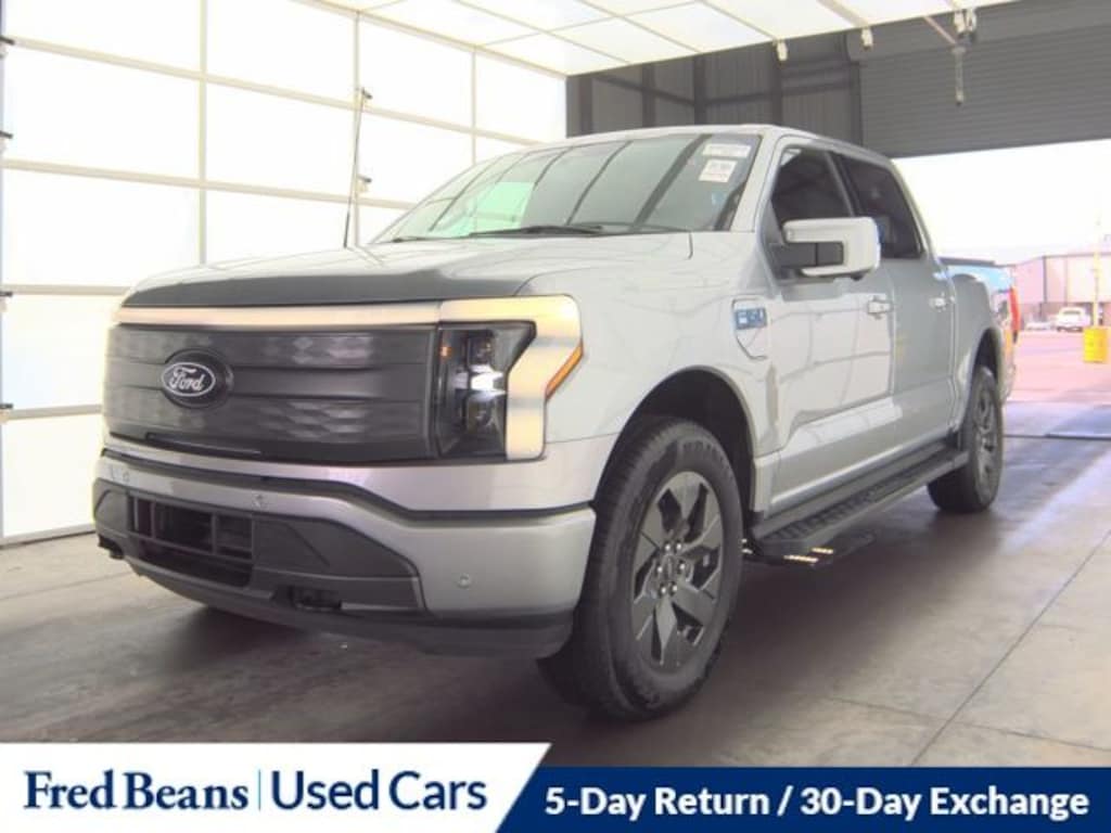 Certified 2024 Ford F-150 Lightning Lariat Truck SuperCrew Cab