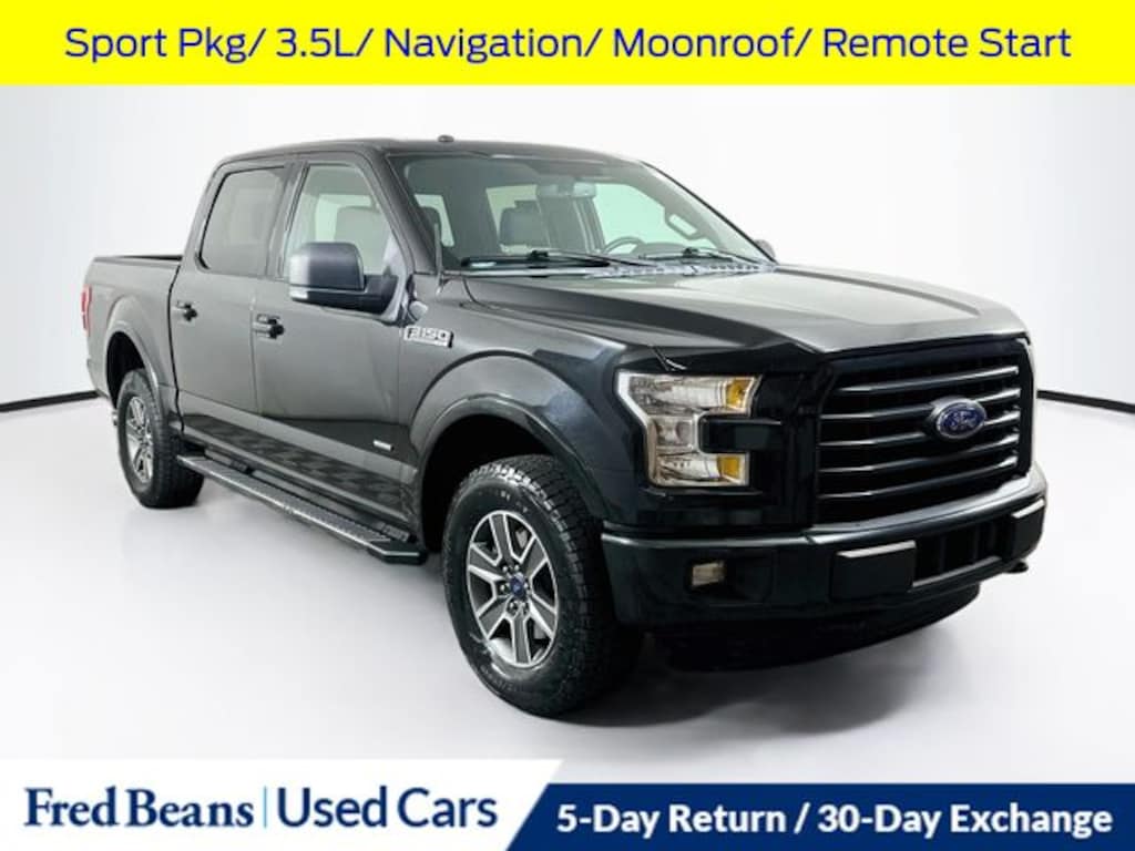 Used 2015 Ford F-150 XLT Truck SuperCrew Cab