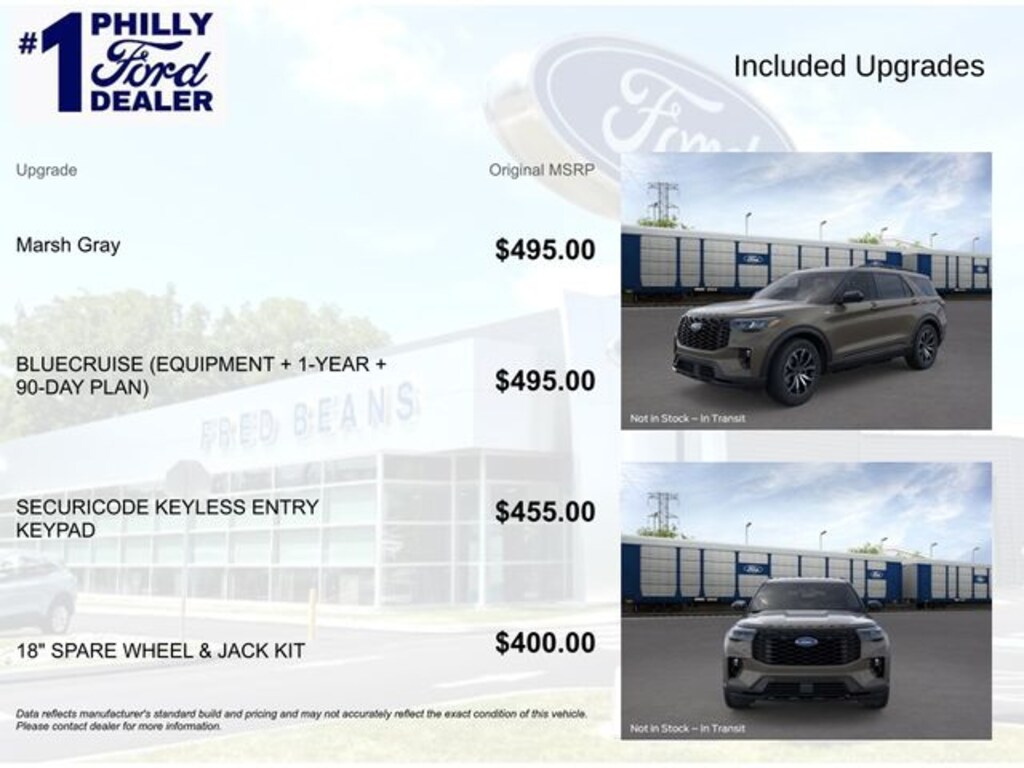 New 2026 Ford Explorer ST-Line SUV