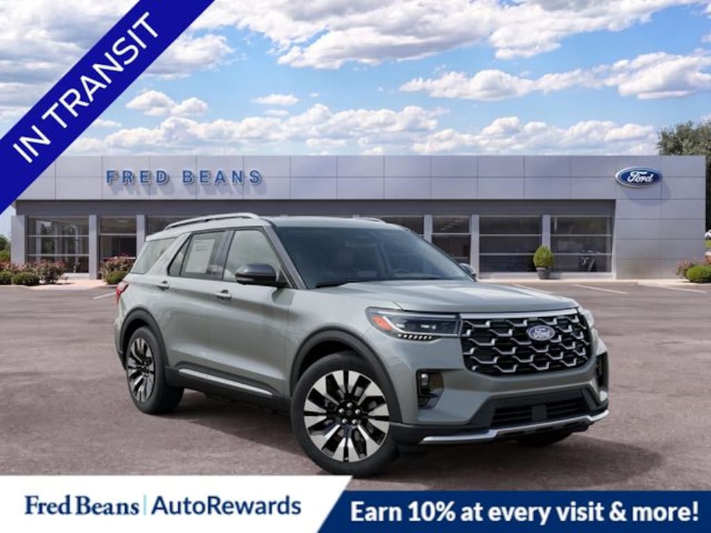 New 2027 Ford Explorer Platinum SUV