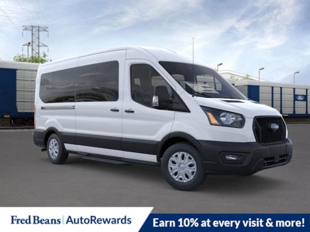 New 2025 Ford Transit-350 Passenger XL Wagon Medium Roof Van