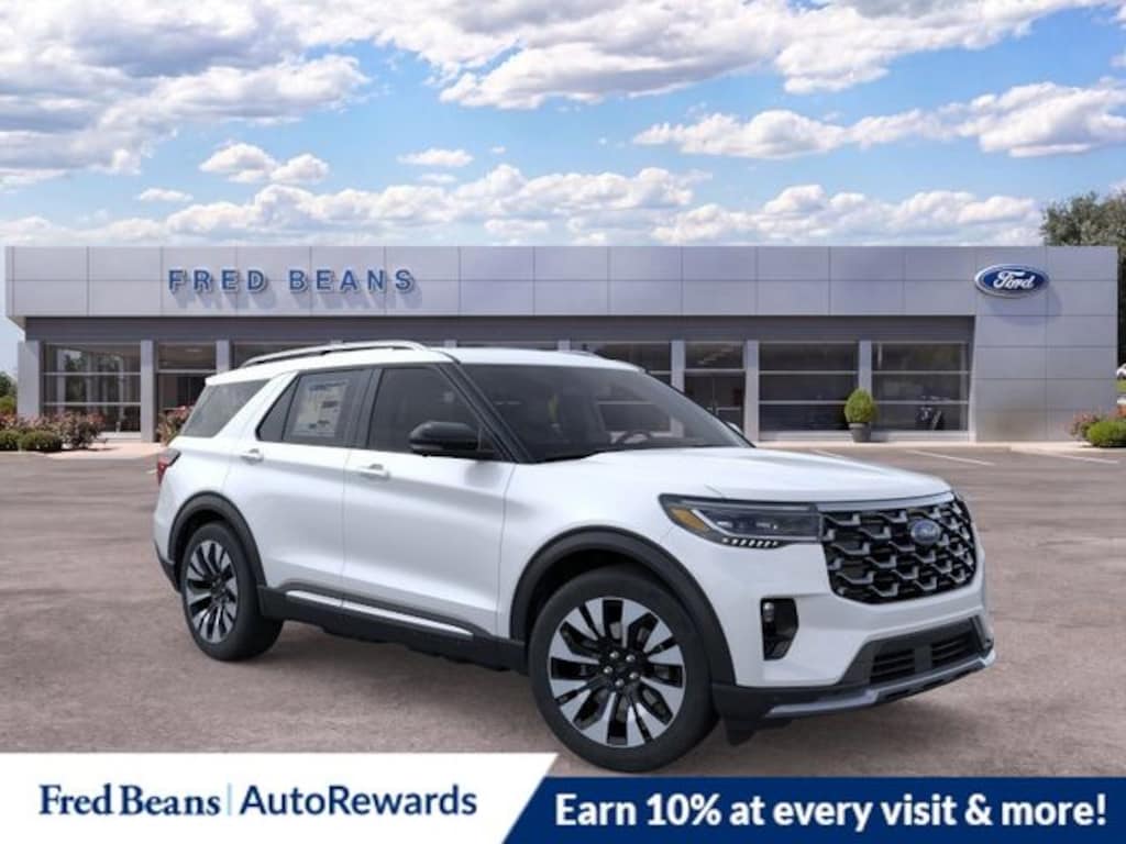New 2026 Ford Explorer Platinum SUV