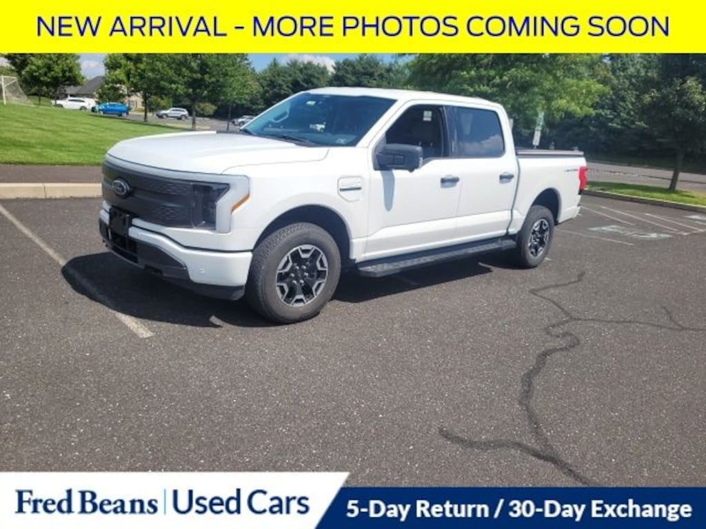 Used 2022 Ford F-150 Lightning XLT Truck SuperCrew Cab