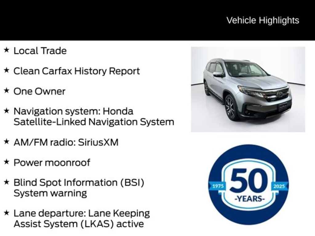 Used 2019 Honda Pilot Touring SUV