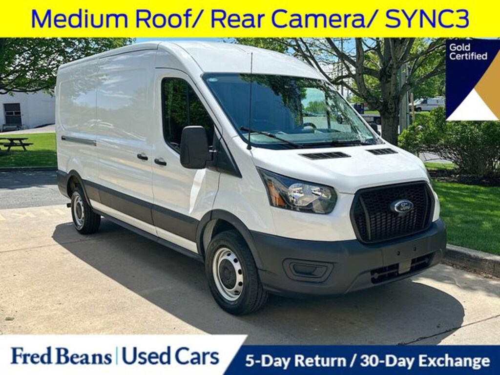 Used 2023 Ford Transit-250 Base Van Medium Roof Van