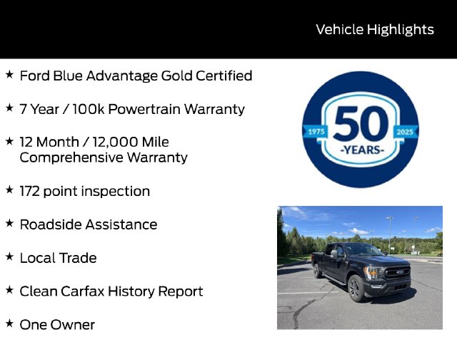 Certified 2023 Ford F-150 XLT Truck SuperCrew Cab