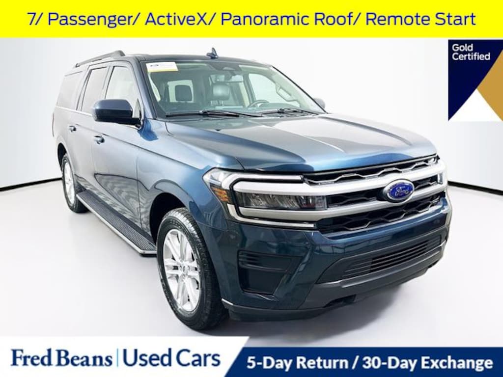 Certified 2022 Ford Expedition Max XLT SUV