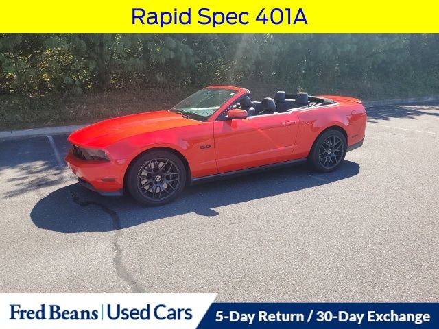 2011 Ford Mustang GT Premium Convertible photo 3