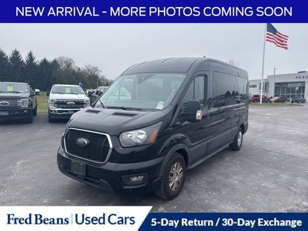 Used 2023 Ford Transit-350 Passenger Wagon Medium Roof Van
