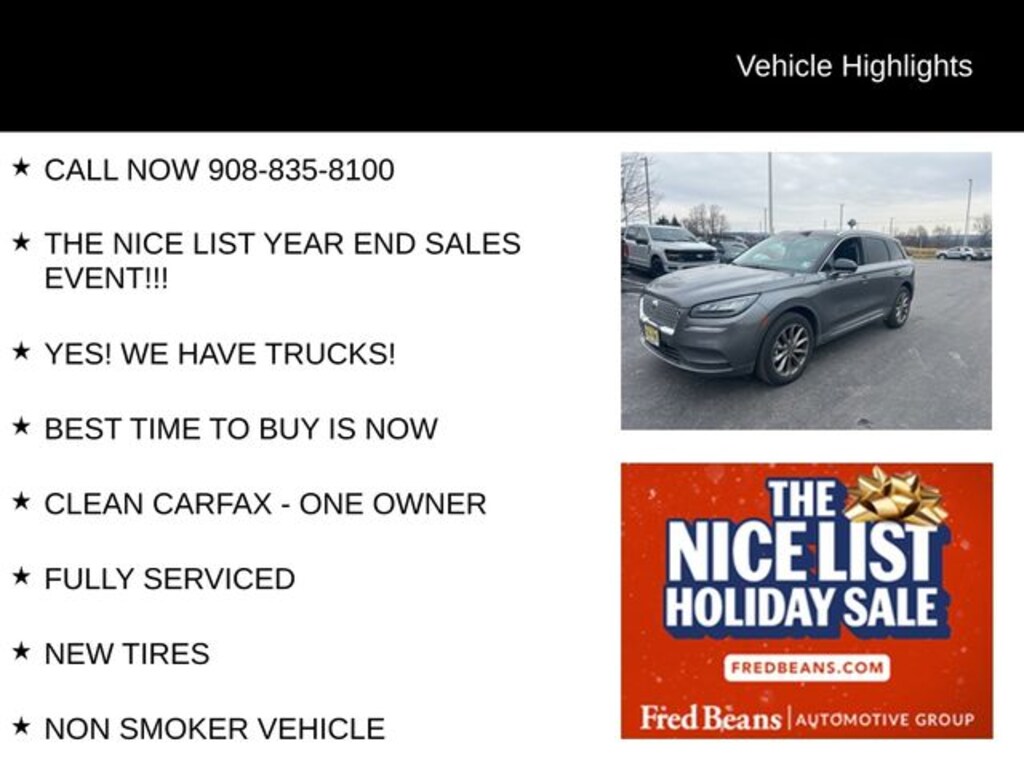 Used 2022 Lincoln Corsair Standard SUV