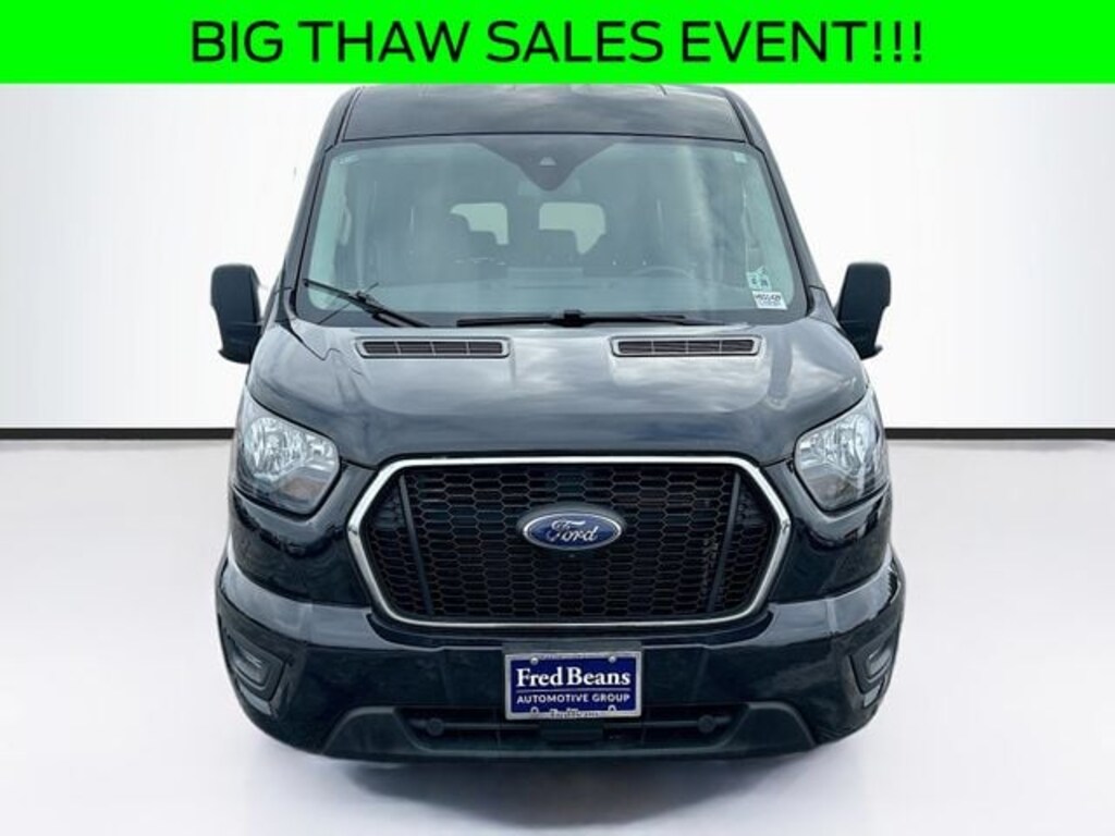 Used 2023 Ford Transit-350 Passenger Wagon Medium Roof Van