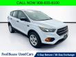 Certified 2018 Ford Escape S SUV