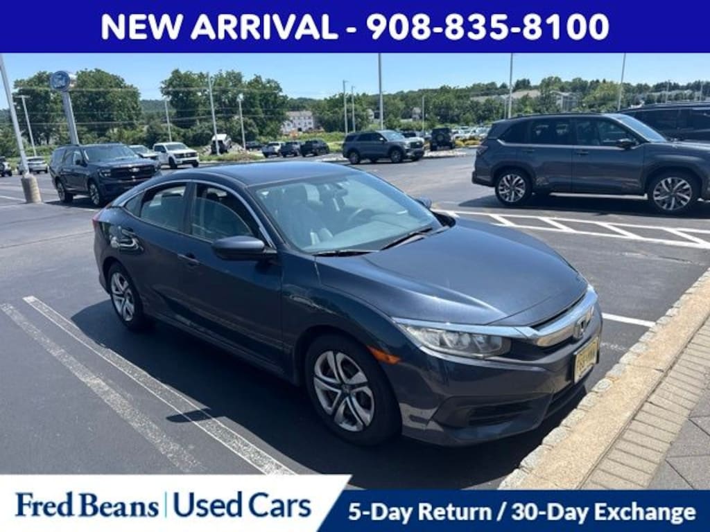 Used 2017 Honda Civic LX Sedan