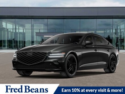 2026 Genesis G80 3.5T Prestige Black Sedan