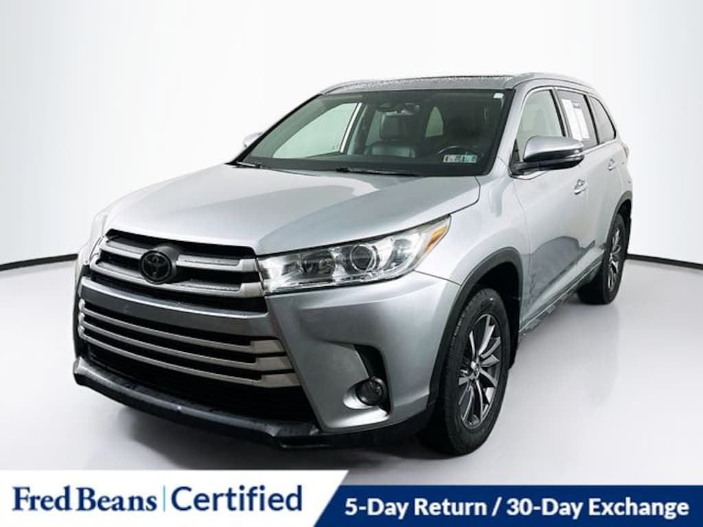 Certified 2018 Toyota Highlander XLE SUV