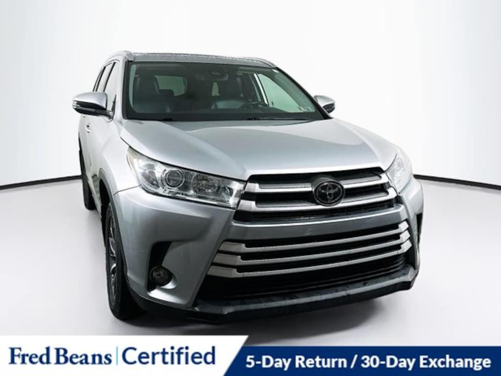 Certified 2018 Toyota Highlander XLE SUV